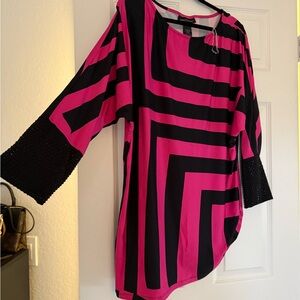 ASHLEY STEWART EMBELLISHED TOP